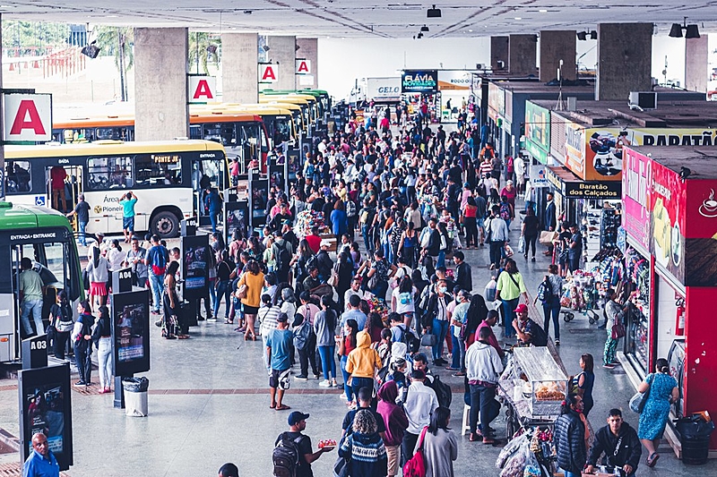 "O transporte público é um direito social que ainda não foi aplicado pelo poder público" - Foto: Luan H Bastos