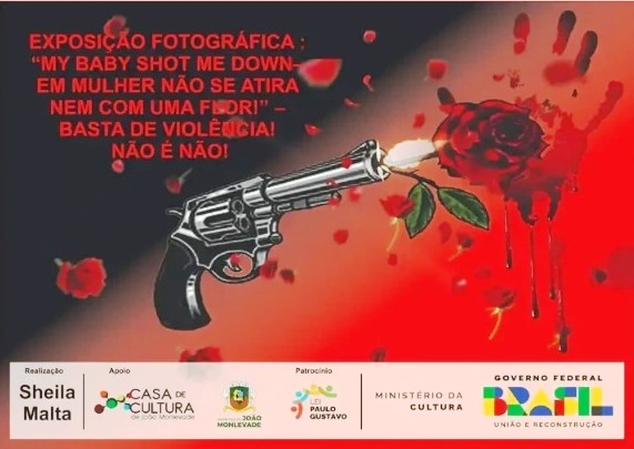 Em Mulher Não se Atira Nem Com Uma Flor” – Basta de Violência