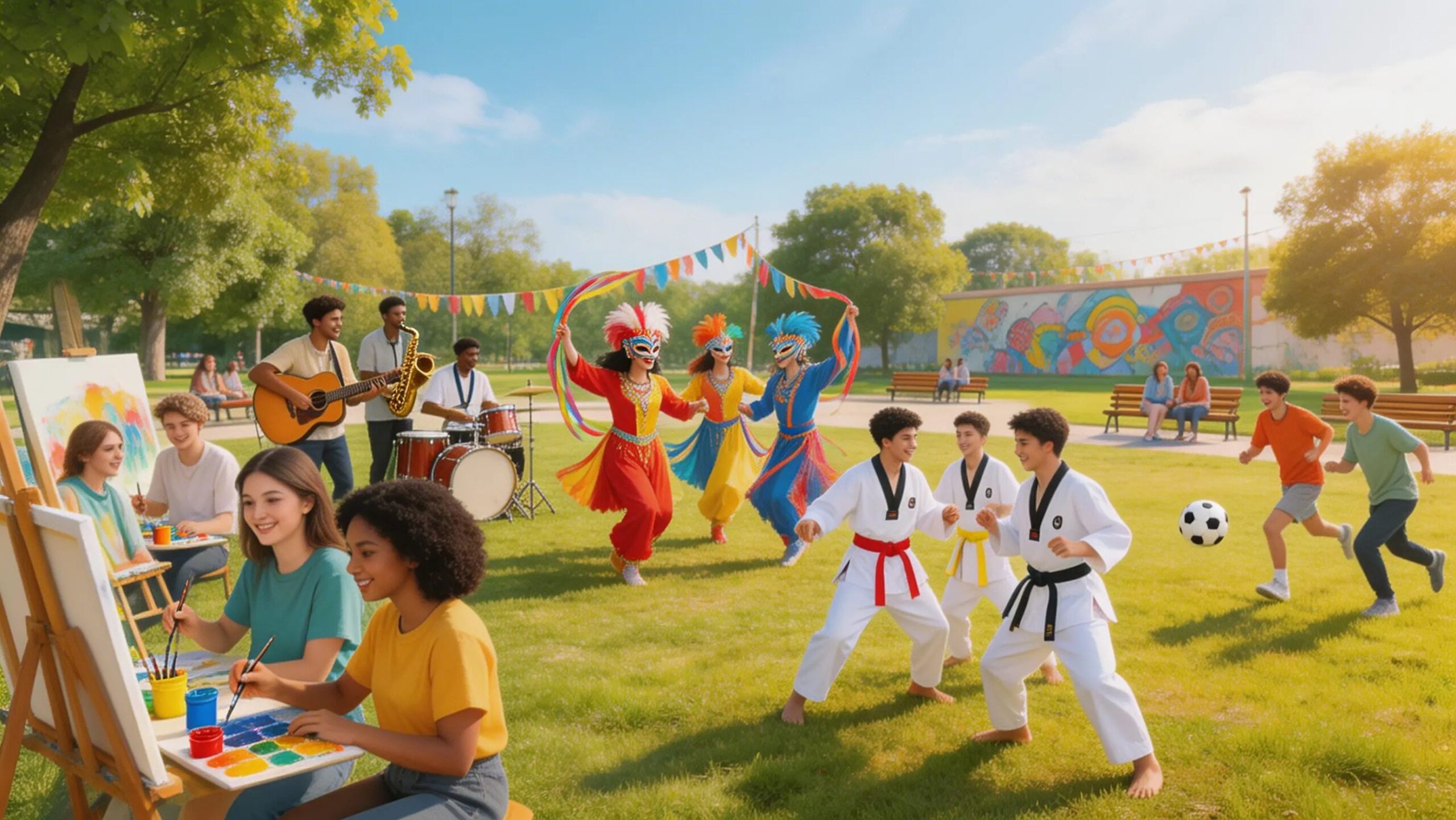 A cultura e o esporte são o avesso da violência: onde o lúdico entra, o ato destrutivo perde a voz.