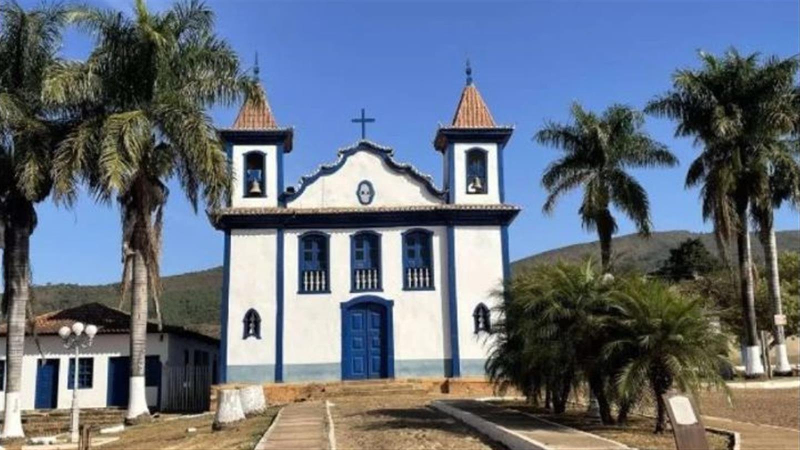 Igreja de Nossa Senhora do Rosário dos Pretos, no distrito de Cocais, em Barão de Cocais.
