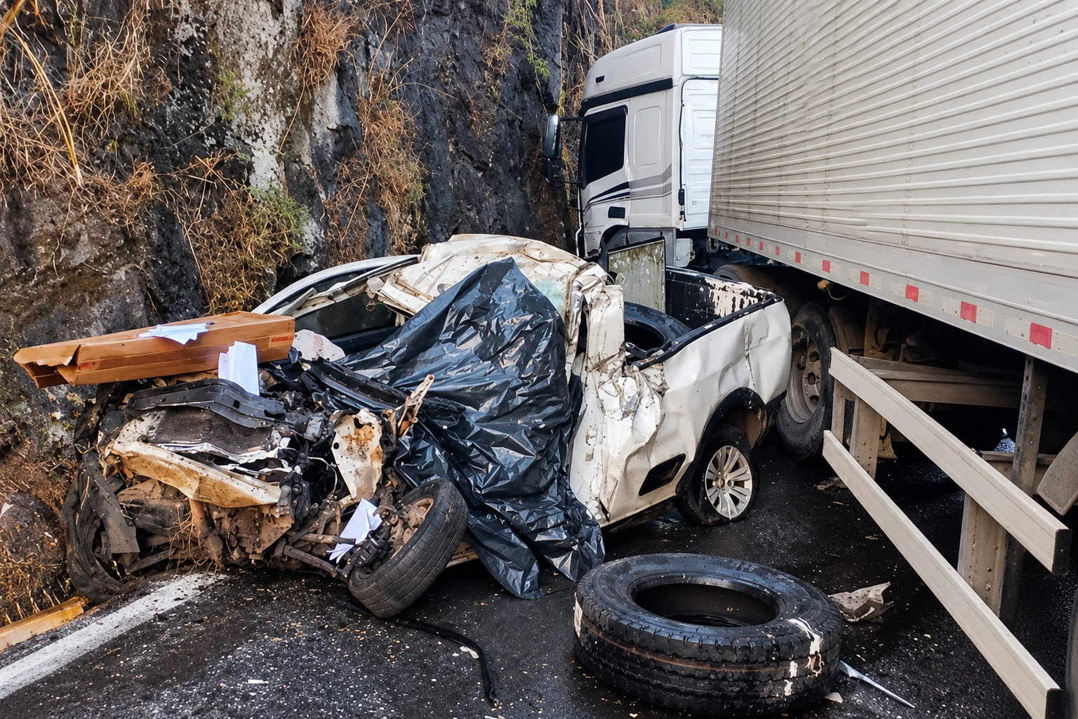 Acidente interdita BR-381 entre João Monlevade e Bela Vista de Minas