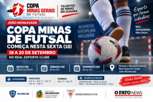 Copa Minas de Futsal começa em João Monlevade com jogos no Real Esporte Clube